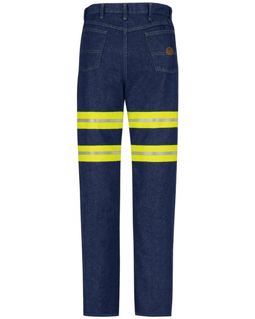 Men's Enhanced Visibility Relaxed Fit Jeans – Back