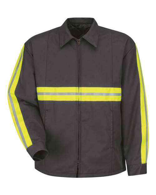 Men's Tall Enhanced Visibility Perma-Lined Panel Jacket – Front