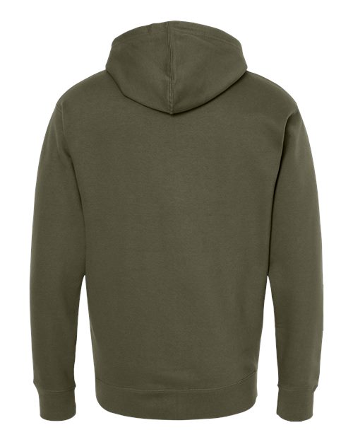 Unisex Midweight Full-Zip Hooded Sweatshirt – Back
