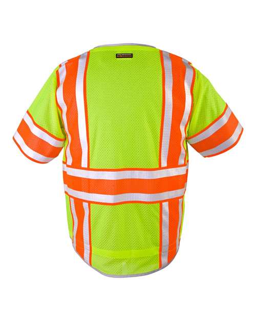 Unisex Premium Brilliant Series® Ultimate Reflective Class 3 Vest – Back