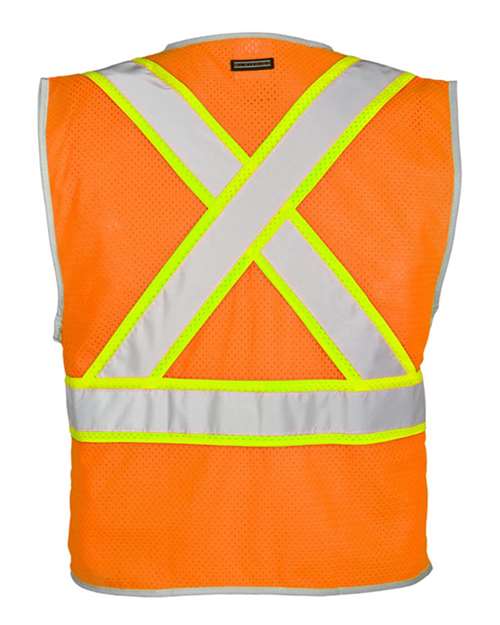 Unisex Premium Brilliant Series® X Back Dual Compliant Vest – Back