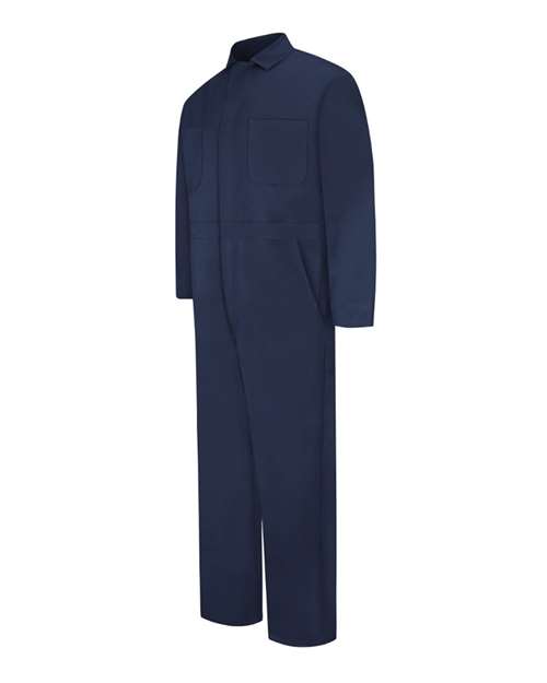 Men's Tall Snap-Front Cotton Coverall – Side
