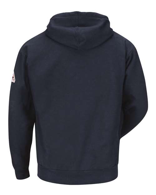 Men's Tall Zip-Front Hooded Sweatshirt – Back