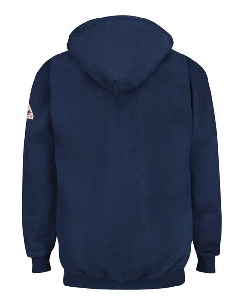 Men's Tall Flame Resistant Quarter-Zip Hooded Sweatshirt – Back
