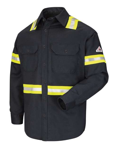 Men's Tall Enhanced Visibility Uniform Shirt – Side