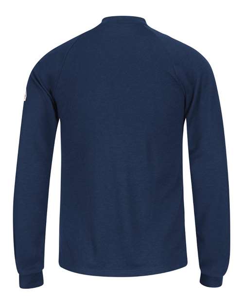 Men's Long Sleeve Henley Shirt- CoolTouch®2 – Back