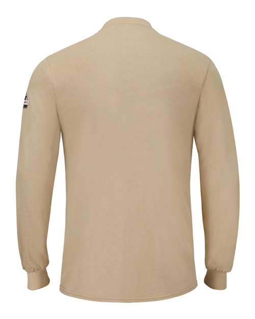 Men's Long Sleeve Henley – Back