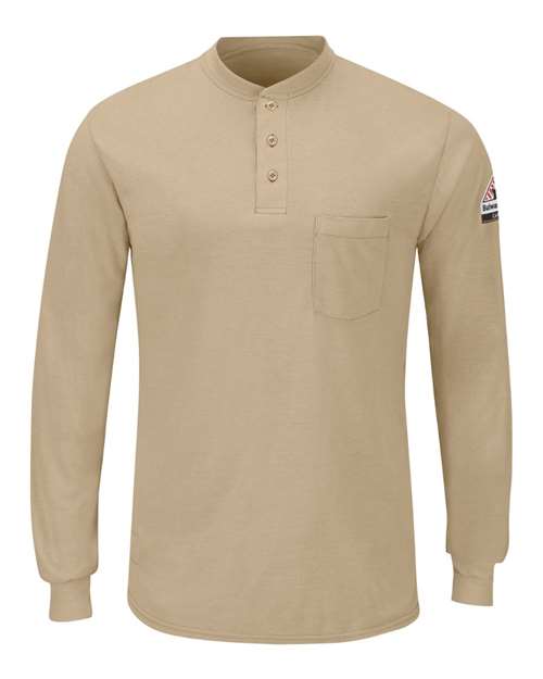 Men's Tall Long Sleeve Henley – Front