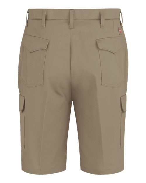 Men's Extended Sizes Cargo Shorts – Back