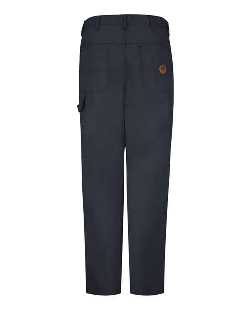Men's Extended Sizes Duck Dungaree Pants – Back