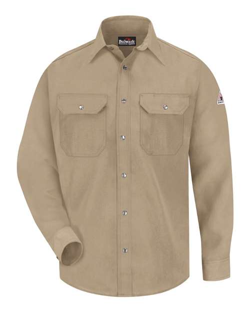 Men's Snap-Front Uniform Shirt - Nomex® IIIA - 4.5 oz. – Front