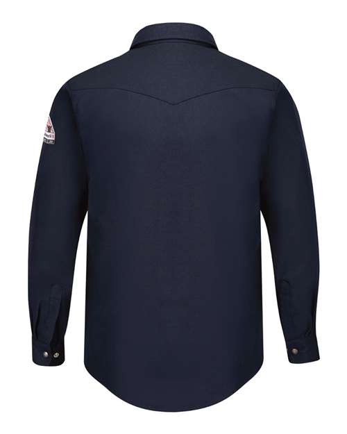 Men's Tall Snap-Front Uniform Shirt - Nomex® IIIA 4.5 oz. – Back