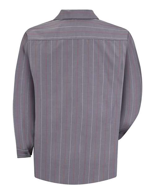 Men's Industrial Long Sleeve Work Shirt – Back