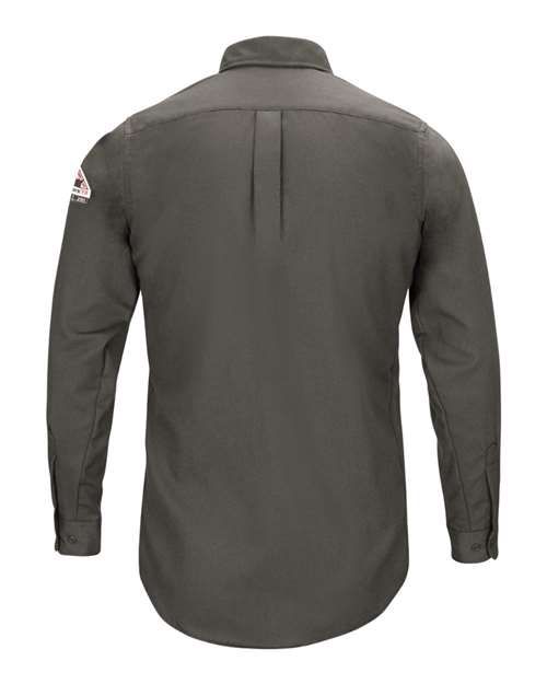 Men's Tall iQ Series® Long Sleeve Comfort Woven Lightweight Shirt – Back