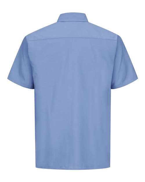 Men's Tall Ripstop Short Sleeve Work Shirt – Back