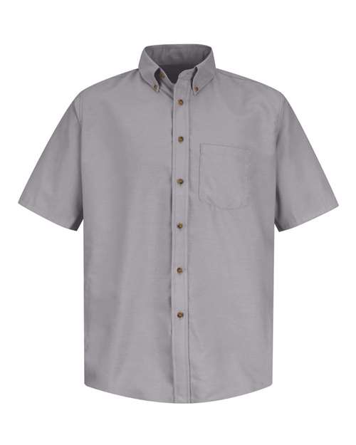 Men's Tall Poplin Short Sleeve Dress Shirt