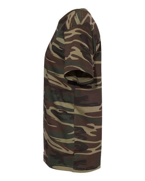 Unisex Camo Tee – Detail