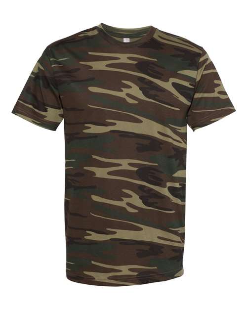 Unisex Camo Tee – Front