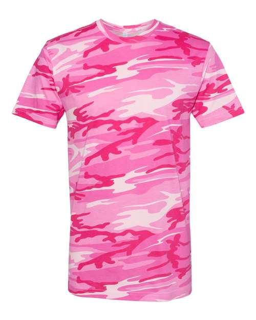 Unisex Camo Tee – Front