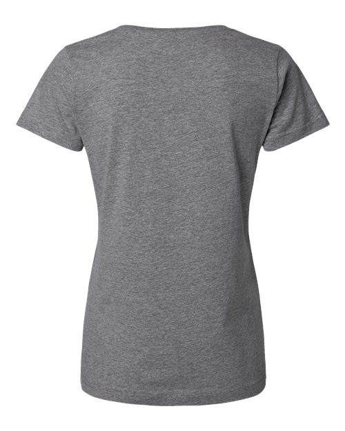Women's Fine Jersey V-Neck Tee – Back