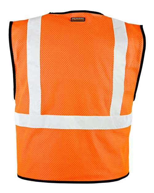 Unisex Hook-and-Loop Mesh Vest – Back