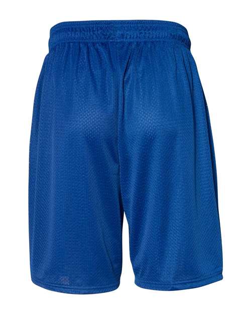 Men's 9" Dri-Power® Tricot Mesh Shorts with Pockets – Back