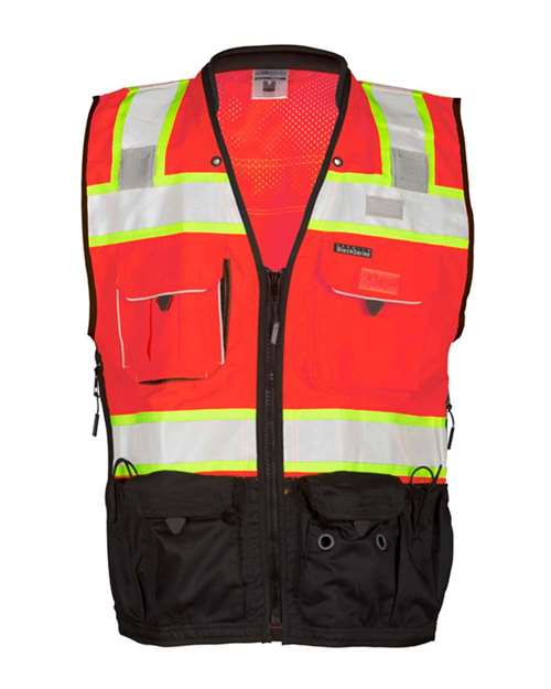Unisex Premium Black Series® Surveyors Vest – Front