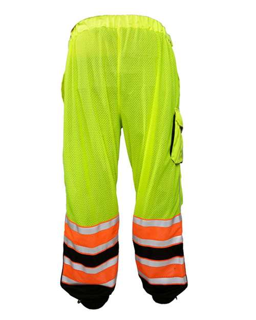 Men's Premium Brilliant Series® Ultimate Reflective Mesh Pants – Back