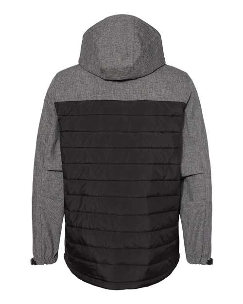 Men's Pinnacle Soft Shell Puffer Jacket – Back