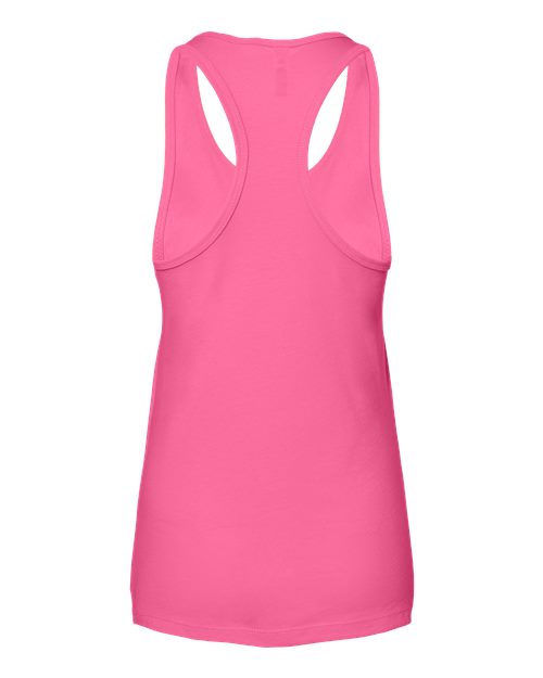 Women's Jersey Racerback Tank – Back