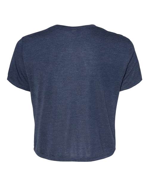 Women’s Flowy Crop Tee – Back