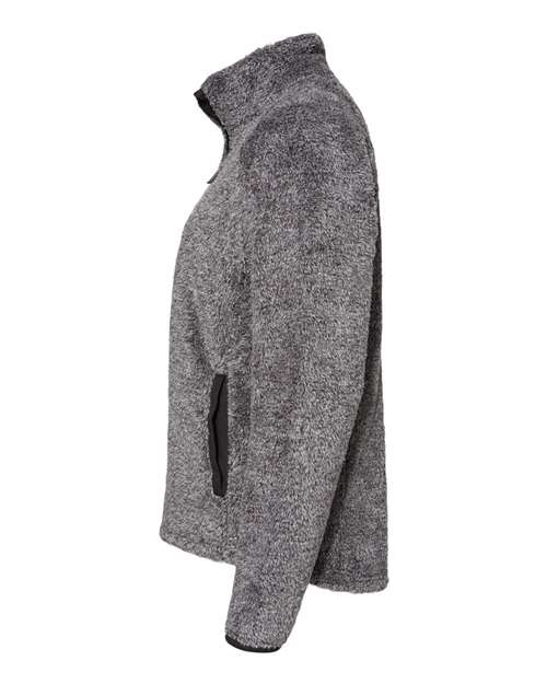 Women's Boundary Shag Frosty Sherpa Full-Zip – Detail