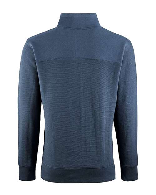 Men's Ripple Fleece Snap Sweatshirt – Back