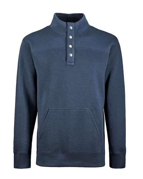 Men's Ripple Fleece Snap Sweatshirt