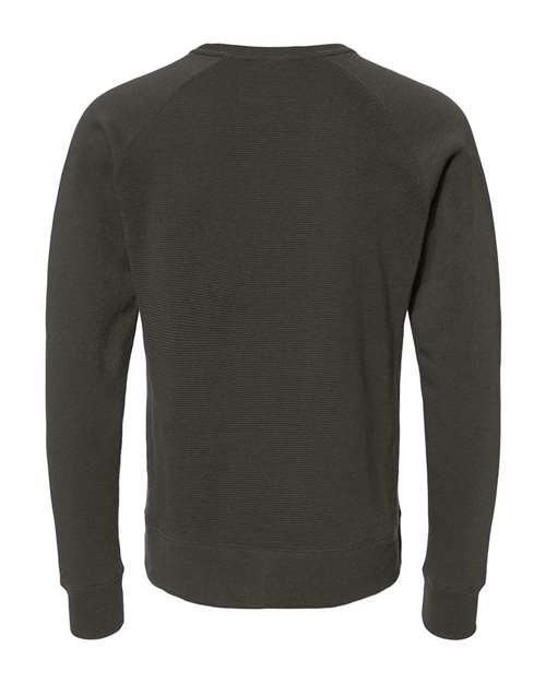 Men's Ripple Fleece Raglan Crewneck Sweatshirt – Back