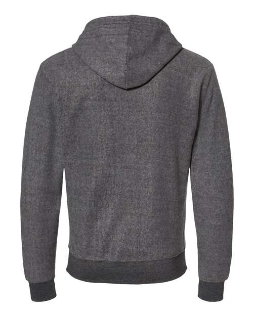 Men's Flip Side Fleece Hooded Sweatshirt – Back