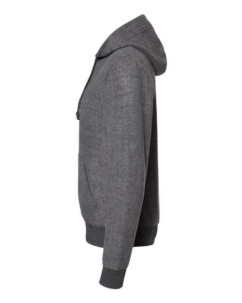 Men's Flip Side Fleece Hooded Sweatshirt – Detail