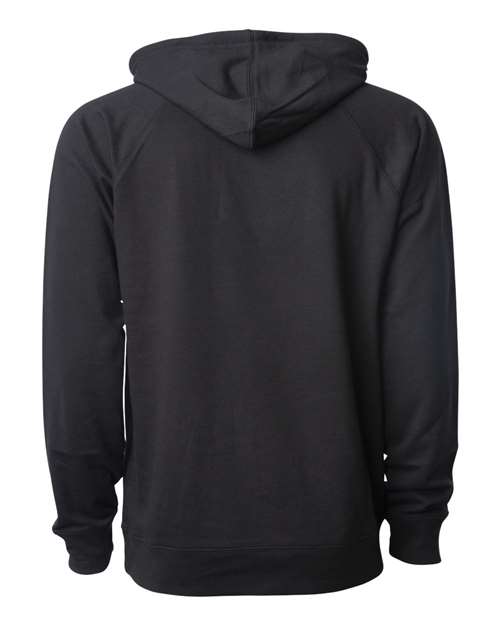 Unisex Icon Lightweight Loopback Terry Hooded Sweatshirt – Back