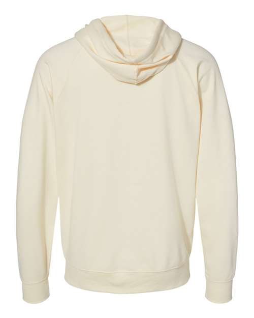 Unisex Icon Lightweight Loopback Terry Full-Zip Hooded Sweatshirt – Back