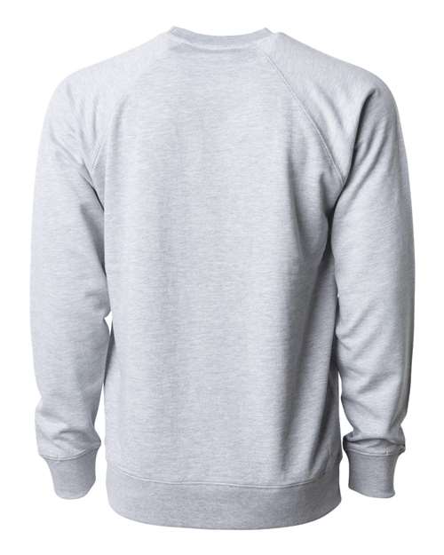 Unisex Icon Lightweight Loopback Terry Crewneck Sweatshirt – Back