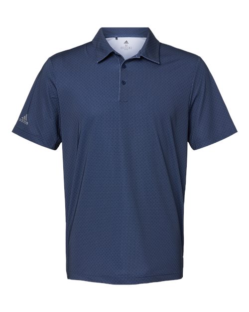 Men's Ultimate365 Diamond Dot Print Polo – Front