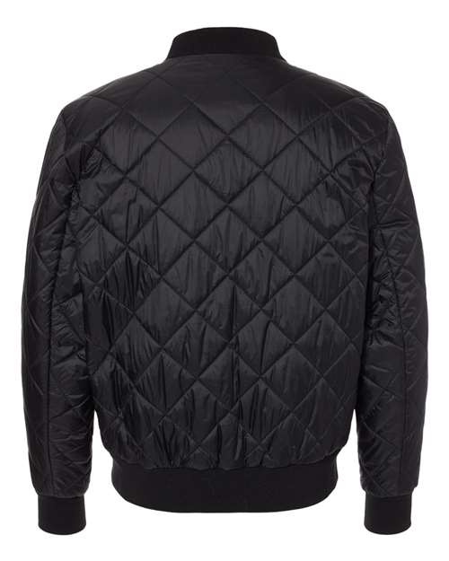 Men's HeatLast™ Quilted Packable Bomber – Back
