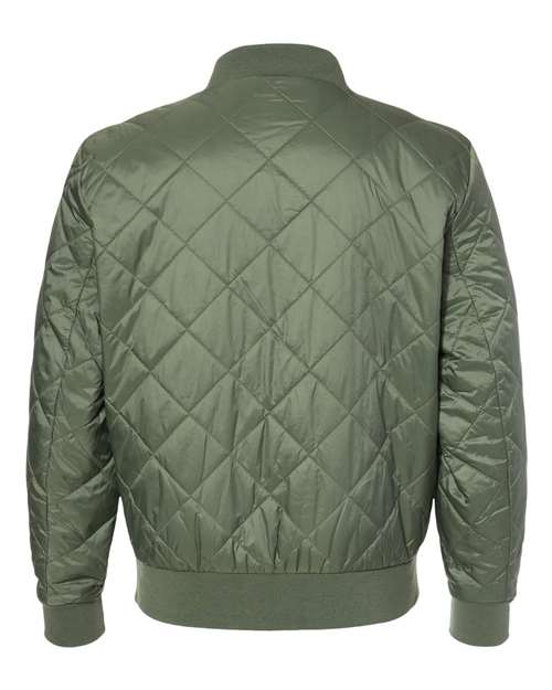 Men's HeatLast™ Quilted Packable Bomber – Back