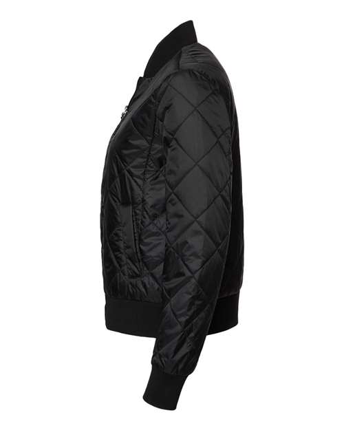 Women's HeatLast™ Quilted Packable Bomber – Detail