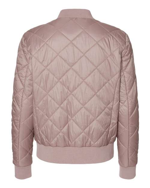 Women's HeatLast™ Quilted Packable Bomber – Back