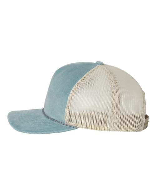 Troutdale Corduroy Trucker Cap – Detail