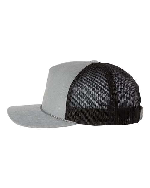 Troutdale Corduroy Trucker Cap – Detail