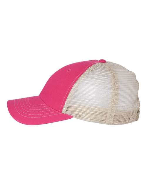 Contrast-Stitch Mesh-Back Cap – Detail