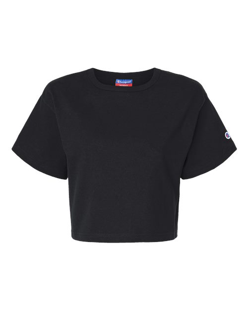 Women's Heritage Jersey Crop T-Shirt – Front