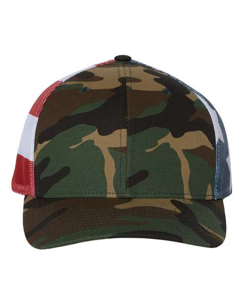 Printed Mesh Trucker Cap – Front